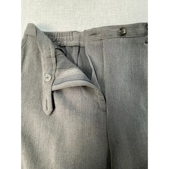 SAG Harbor Women's Petite 12P Light Grey Casual Formal Dress Pants Used - Picture 3 of 8